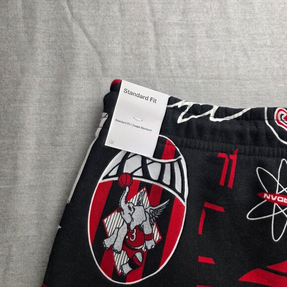 Nike Jordan Essential Men's Printed Fleece Pants Black HM7257-010 XXL RARE NWT - Picture 5 of 9
